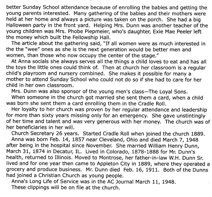 2 Church Parsonage History